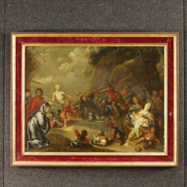 19th Century Religious Dutch Painting - Image 7