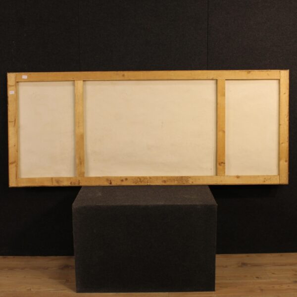 Early 20th Century Neoclassical Italian Painting depicting a Landscape - Image 5
