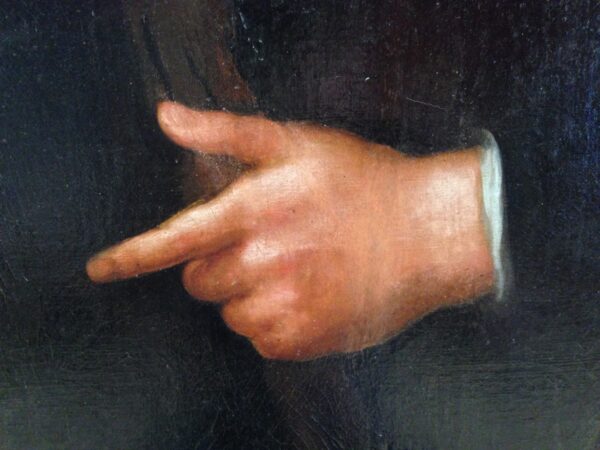 18th Century Spanish Painting of a Gentleman - Image 2