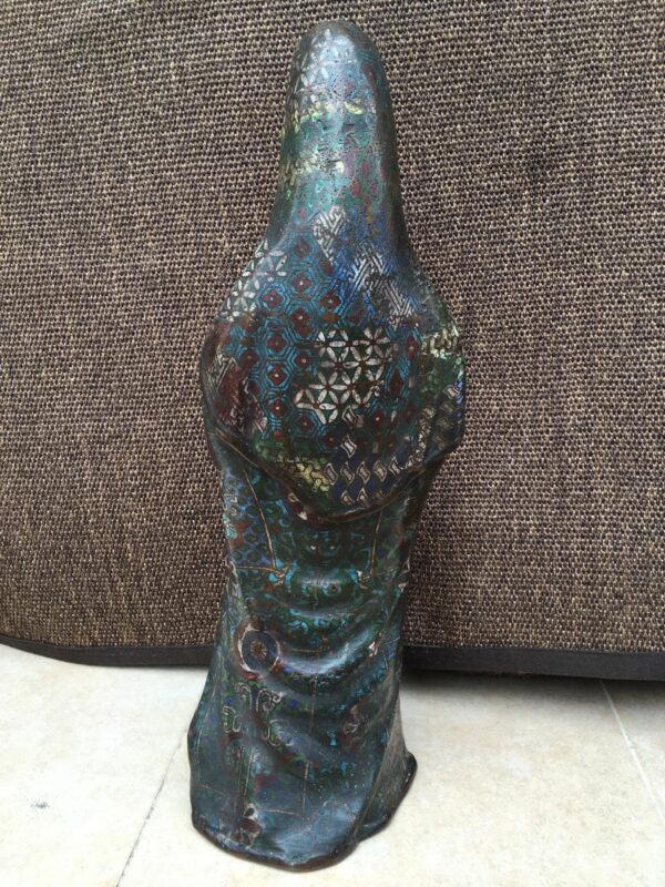 19th Century Bronze statue representing a Woman ( Japan ) - Image 3