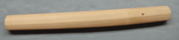 19th Century unsigned polished Tanto with engravings - Image 3