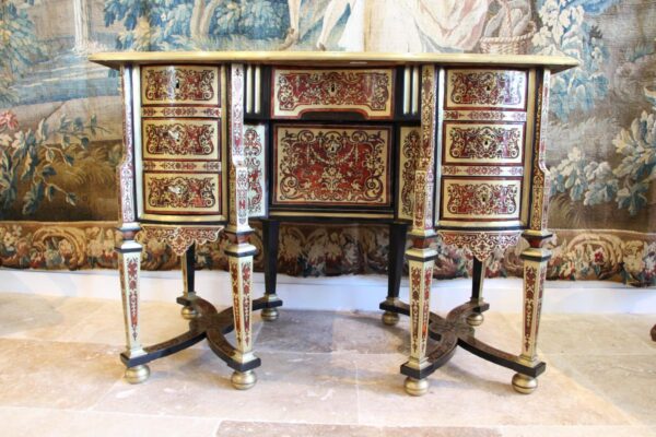 Louis XIV Mazarin Desk With Boulle Marquetry, Circa 1700 ( France ) - Image 5