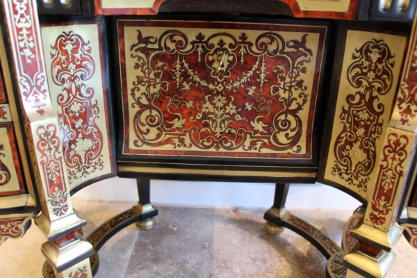 Louis XIV Mazarin Desk With Boulle Marquetry, Circa 1700 ( France ) - Image 2