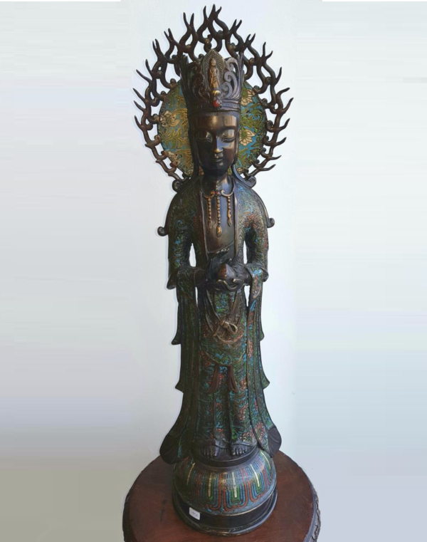 19th Century Bronze Statue representing Shiva ( Japan ) - Image 7