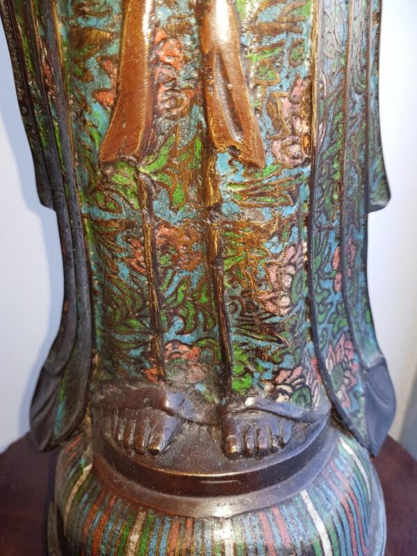 19th Century Bronze Statue representing Shiva ( Japan ) - Image 6
