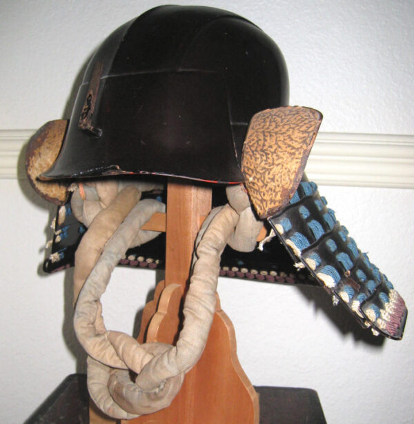 18th Century unsigned Hineno Zunari style Kabuto Japanese Samurai Helmet - Image 2