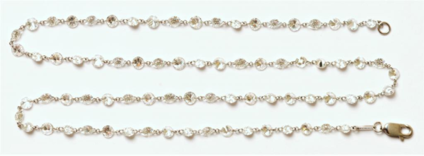 White Gold & Diamonds Necklace - Image 3