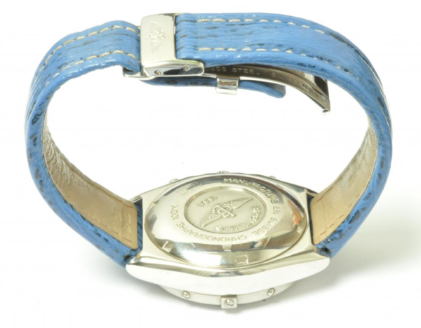 Breitling Watch - Stainless Steel & Leather Strap - Image 3