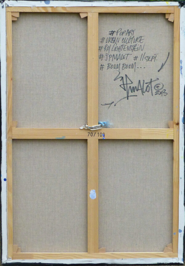 #Pop art #Urban Culture #Roy Lichtenstein #JP Malot #11 Septembre #Boum, Boum - 2013 - Image 3