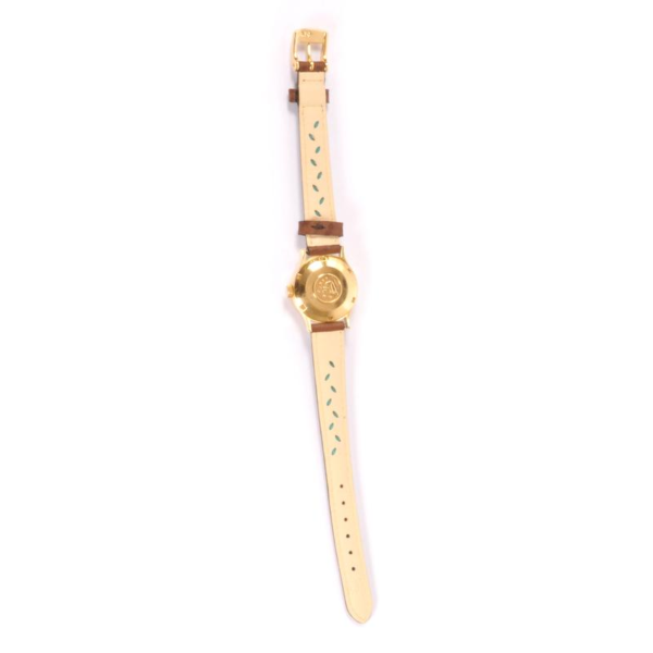 Omega Constellation Gold & Leather Watch - Image 3