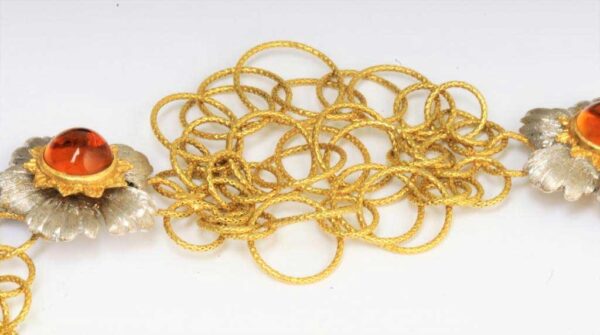Buccellati Gold and Citrine Necklace - Image 2