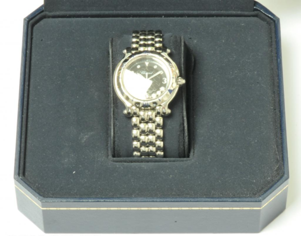 Happy Sport Chopard Lady Watch - Steel & Diamonds - Image 7