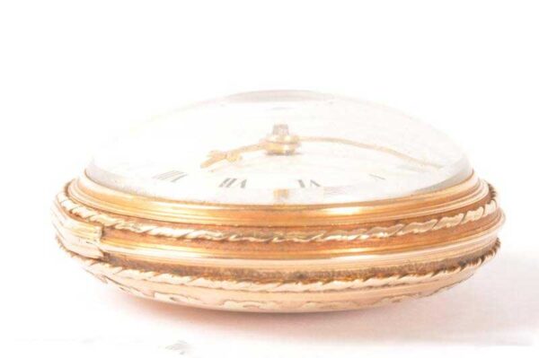 Mid 19th Century Gold Rooster Pocket Watch - Image 4