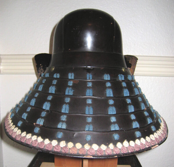 18th Century unsigned Hineno Zunari style Kabuto Japanese Samurai Helmet - Image 4