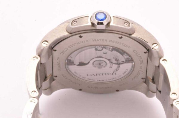 Men's Calibre de Cartier Watch - Stainless Steel - Image 3