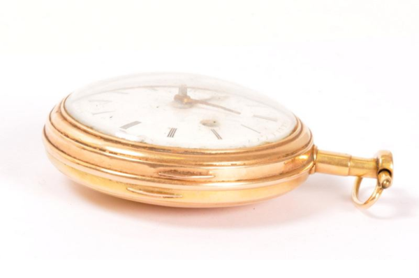 Mid 19th Century Gold Rooster Pocket Watch - Image 2