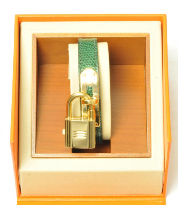 Lady Hermes Lock Watch - Image 2