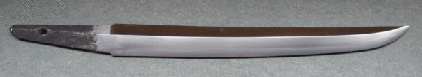 19th Century unsigned polished Tanto with engravings - Image 14