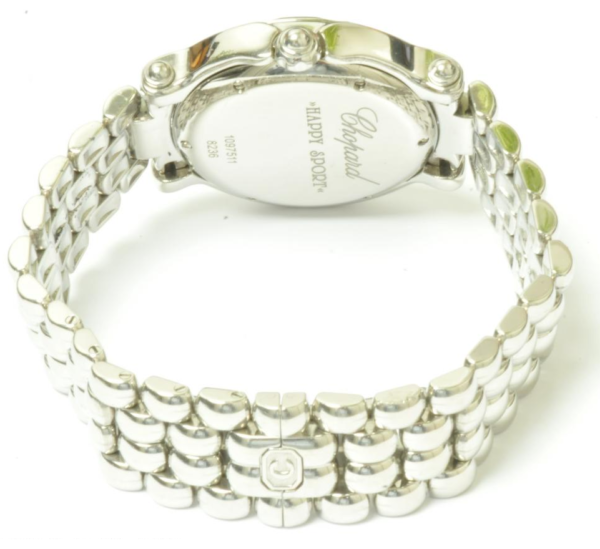 Happy Sport Chopard Lady Watch - Steel & Diamonds - Image 2