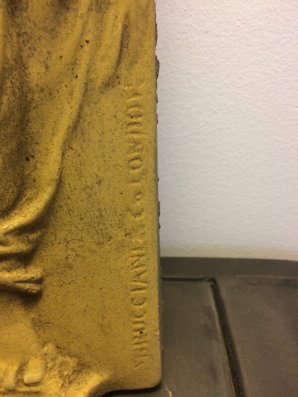 Pair of Stone High Relief Reproduced after the "Fontaine des Innocents" in Paris - Image 4