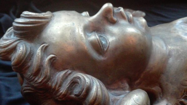 19th Century ( ciraca ) French or Italian Superb Winged Angel in Bronze - Image 2