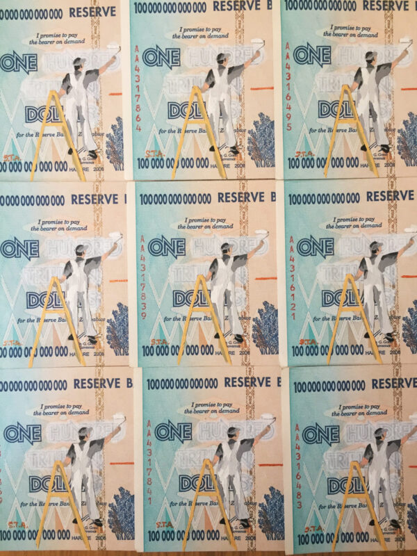 Zimbabwe Painter, Original Bill. - Image 3