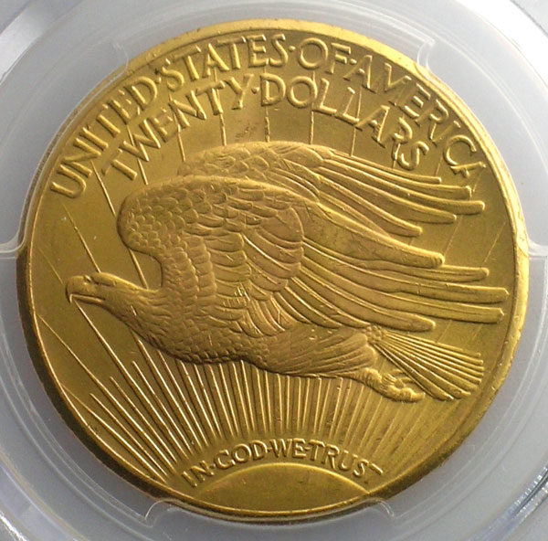 1927 PCGS Graded MS64 - Gold 20 Dollars Saint-Gaudens (USA) - Image 2
