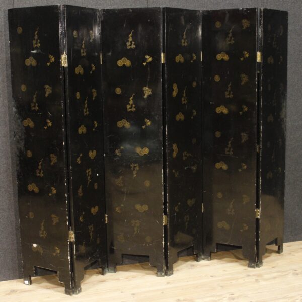 20th Century French Chinoiserie Screen with Soapstone - Image 7