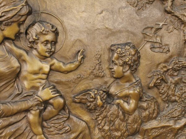 Early 20th Century Religious High-Relief in Bronze - Image 3
