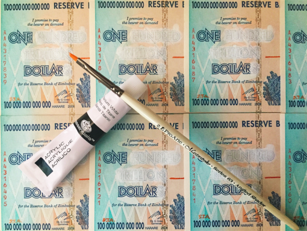 Zimbabwe Painter, Original Bill. - Image 2
