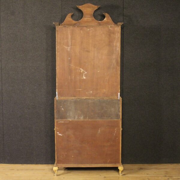 20th Century Venetian Lacquered, Gilded and Painted Trumeau - Image 8